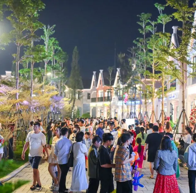 Hình ảnh thực tế không gian sống xanh tại Eco Retreat