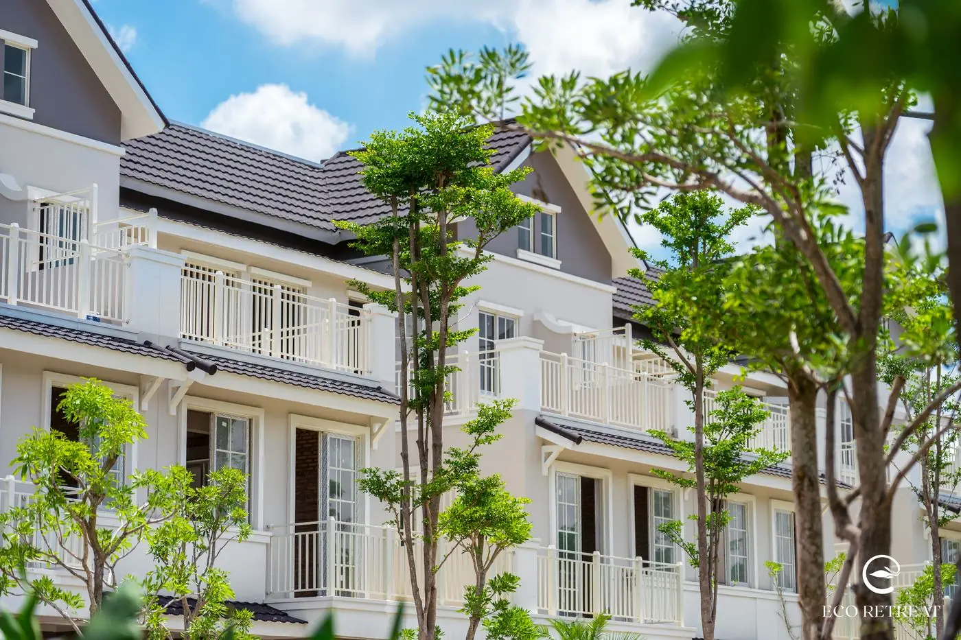 Tiến độ nhà phố Eco Retreat tháng 6/2026