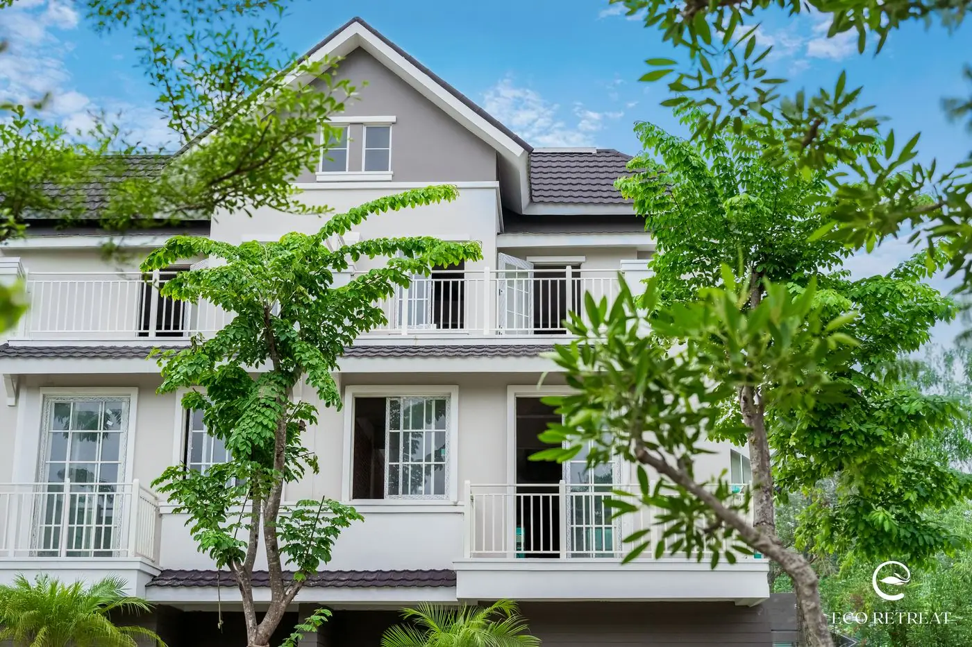 Tiến độ nhà phố hoàn thiện Eco Retreat